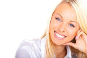 Woman with a healthy smile