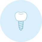 Icon for dental implants