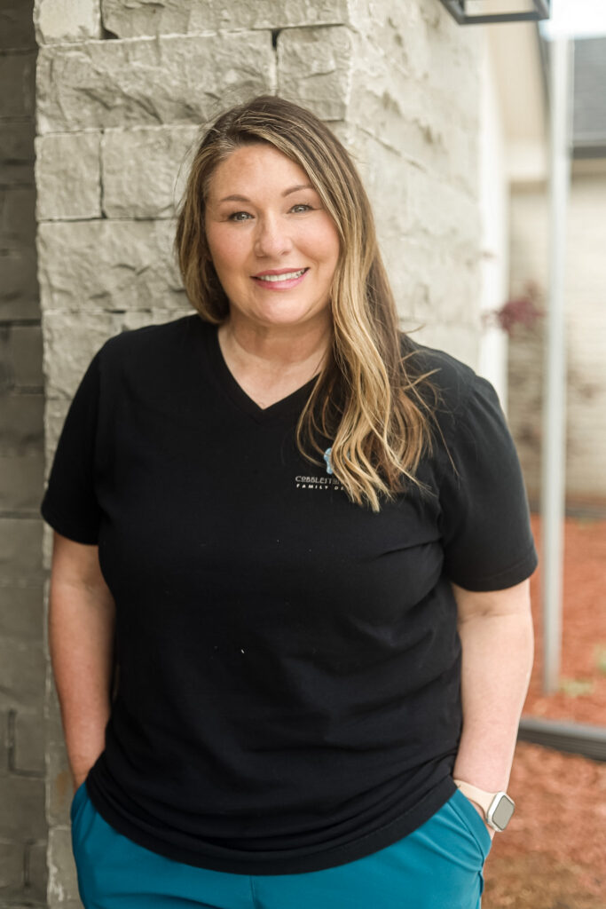 Registered Dental Hygienist, Anie Comes, at Cobblestone Dental in Oklahoma City